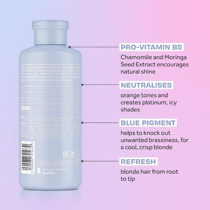 Lee Stafford Bleach Blondes Ice White Toning Conditioner - 250ml