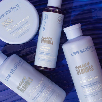 Lee Stafford Bleach Blondes Ice White Toning Leave-in Conditioning Spray - 150ml