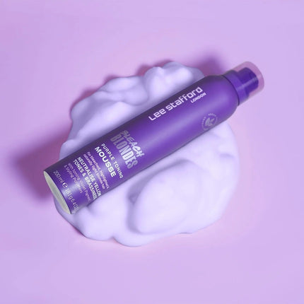 Lee Stafford Bleach Blondes Purple Toning Mousse - 200ml