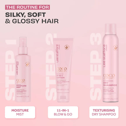 Lee Stafford CoCo LoCo & Agave Texturising Dry Shampoo - 200ml