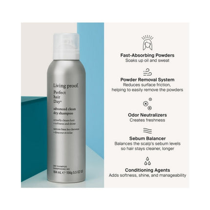 Living Proof Perfect Hair Day Advanced Clean Dry Shampoo - 198ml
