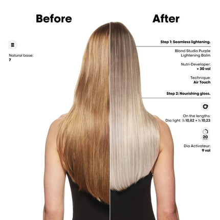 L'Oreal Blond Studio 8T Purple Balm - 500gr