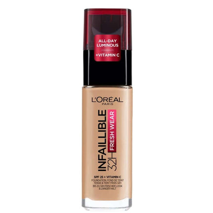 L'Oreal Paris Infaillible 32H Stay Fresh Wear Foundation - 30ml