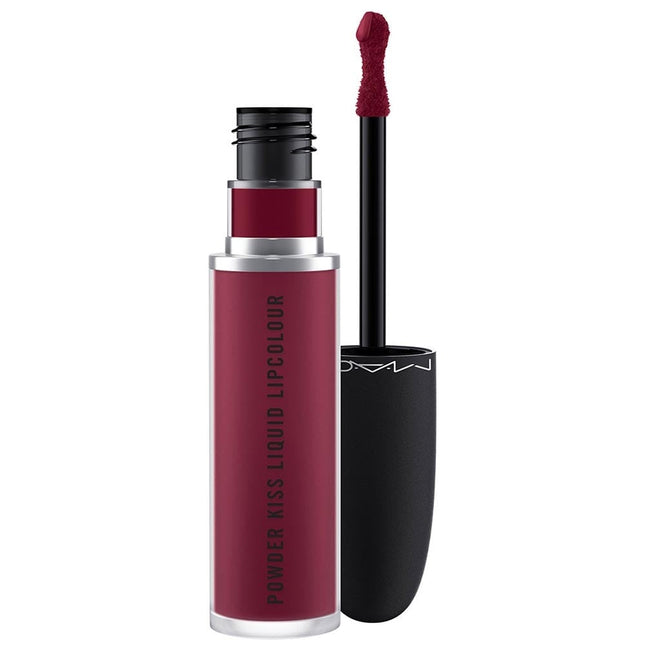 MAC Cosmetics Powder Kiss Burning Love Liquid Lipstick - 5ml