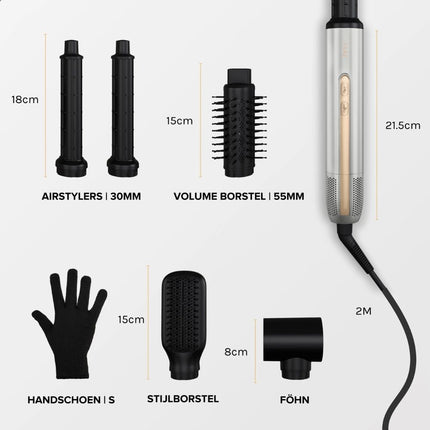MAE Airstyler II - Zilver