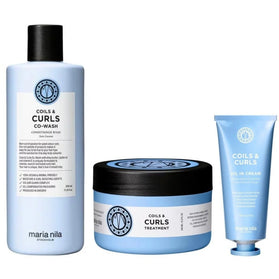 Maria Nila Coils & Curls Complete Set - 350+300+100ml