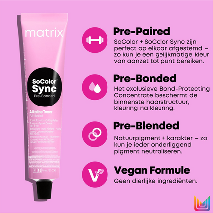 Matrix SoColor Sync Pre-Bonded Alkaline Toner - 90ml