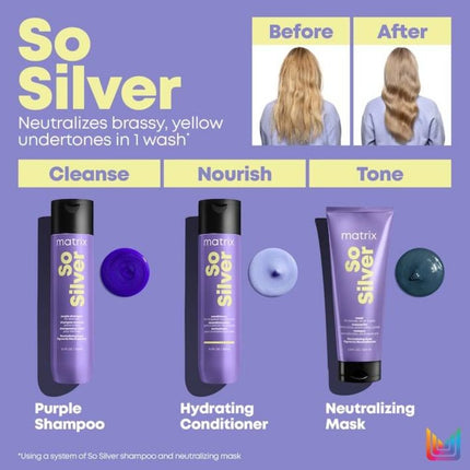 Matrix Total Results Color Obsessed So Silver Conditioner