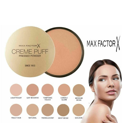 Max Factor Creme Puff Pressed Powder - 14gr
