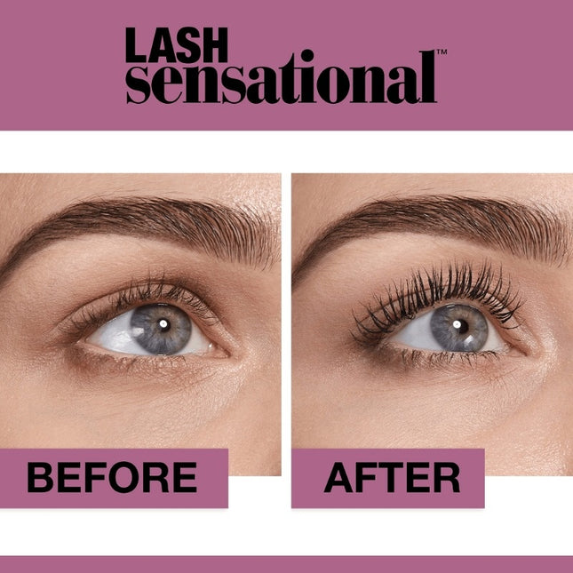 Maybelline Lash Sensational 01 Black Sky High Mascara - 7.2ml