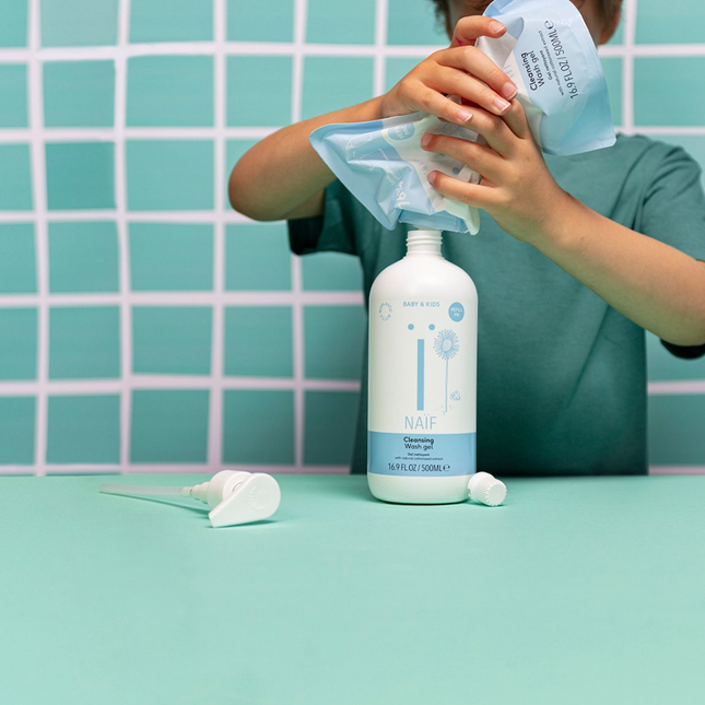 Naïf Baby & Kids Cleaning Wash Gel - 500ml