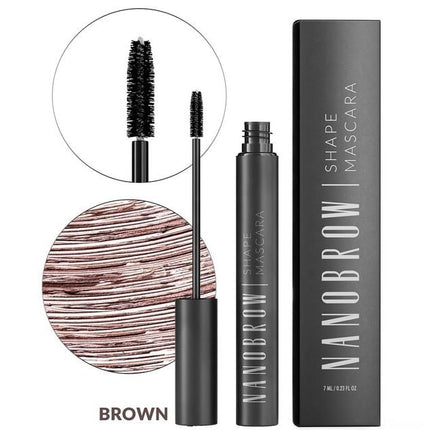 Nanobrow Brown Shape Mascara - 7ml