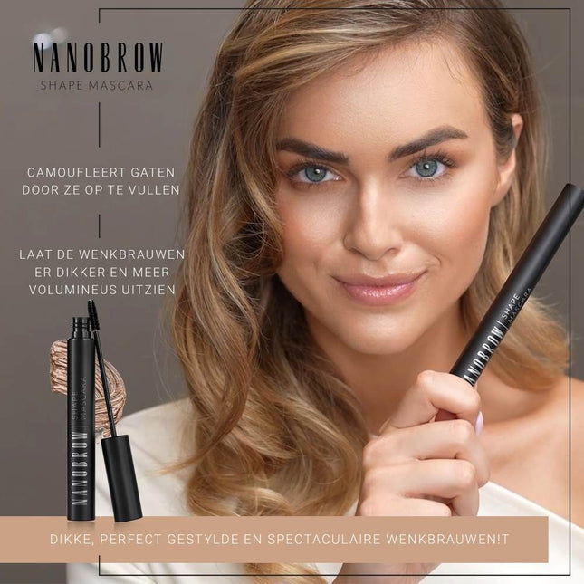 Nanobrow Light Brown Shape Mascara - 7ml