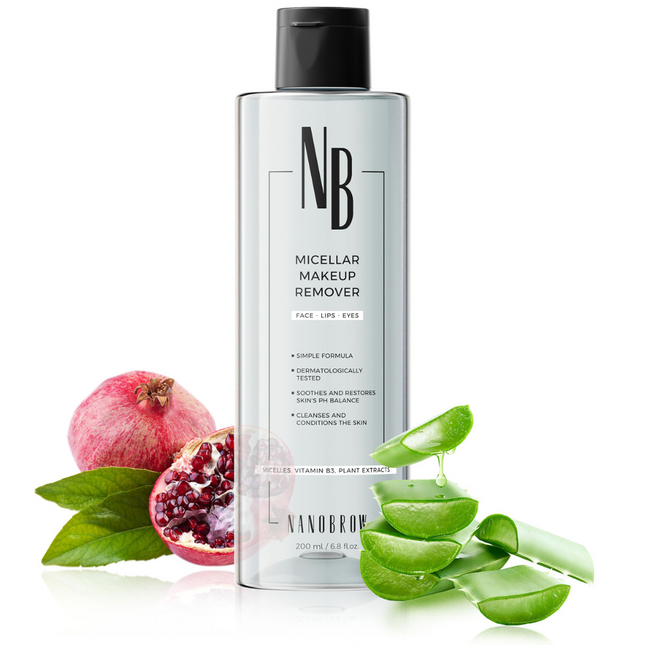 Nanobrow Micellar Makeup Remover - 200ml