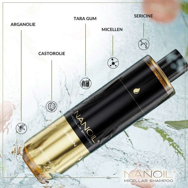 Nanoil Argan Hair Shampoo - 300ml