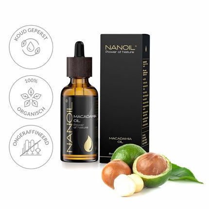 Nanoil Macadamia Oil - 50ml