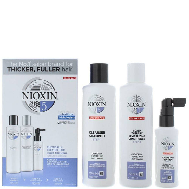 Nioxin System 5 - Trial Kit - 150x150x40ml