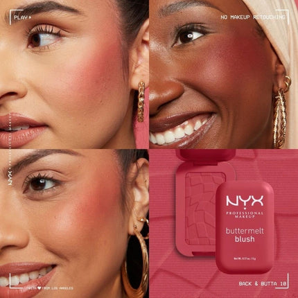 NYX Buttermelt Blush - 5gr