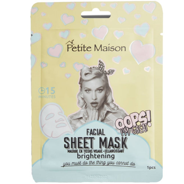 Petite Maison Brightening Facial Sheet Mask - 3x25ml