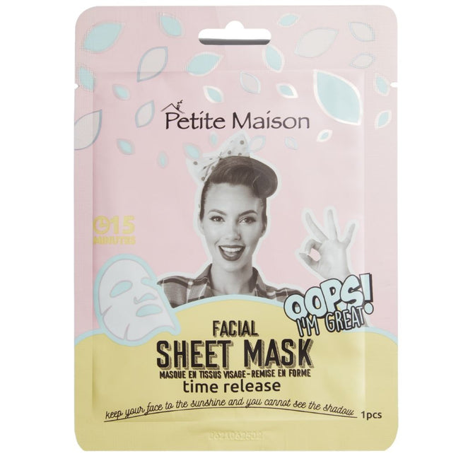 Petite Maison Time Release Facial Sheet Mask - 3x25ml