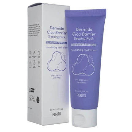 Purito Dermide Cica Barrier Sleeping Pack - 80ml
