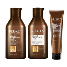 Redken All Soft Mega Curls Luxe Set - 2x300ml+150ml