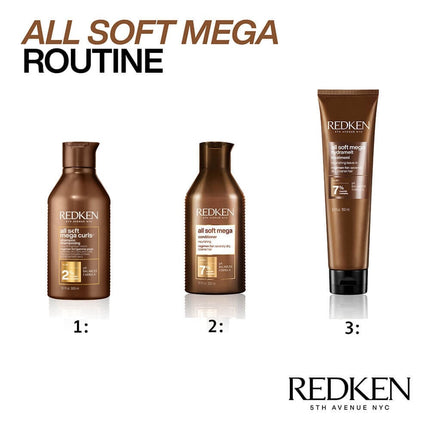 Redken All Soft Mega Curls Luxe Set - 300ml+300ml+150ml
