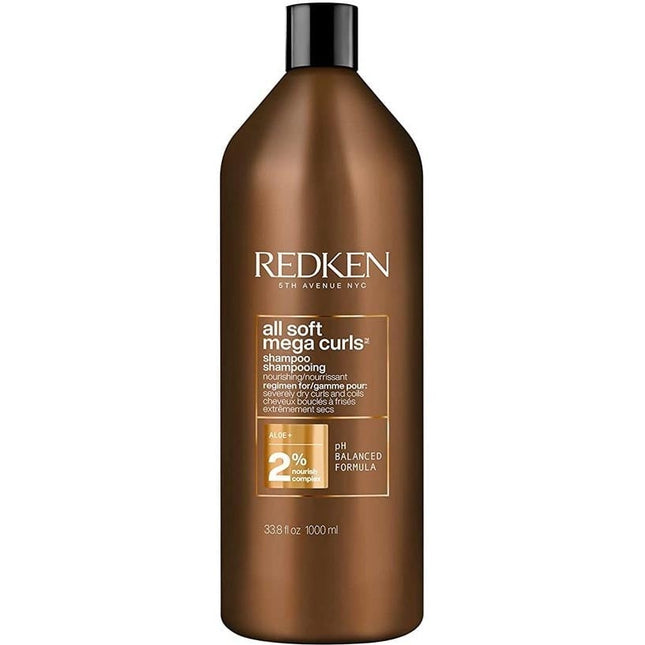 Redken All Soft Mega Curls Shampoo - 1000ml