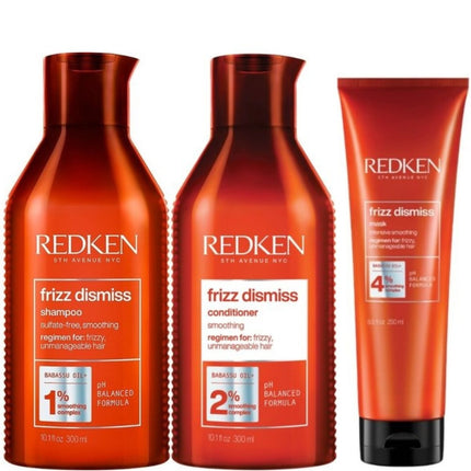 Redken Frizz Dismiss de Luxe Set - 2x300+250ml