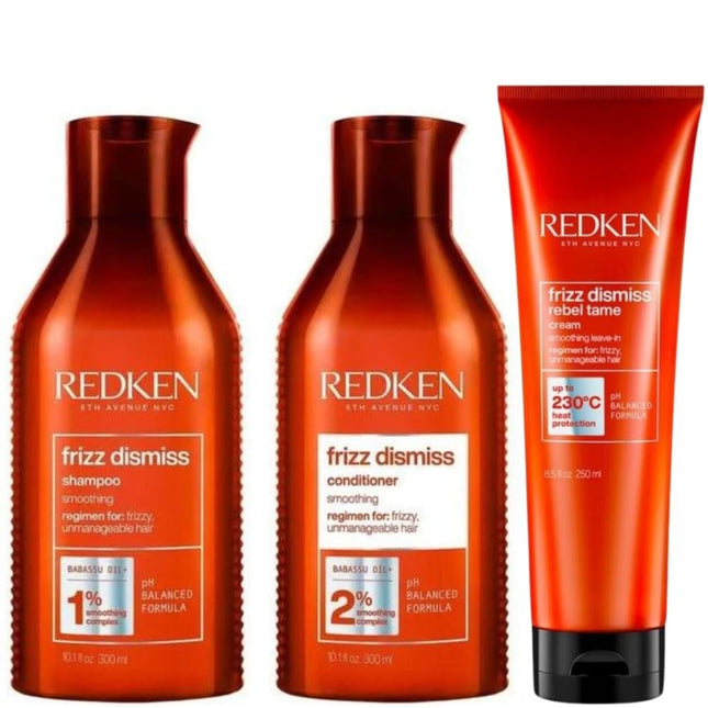 Redken Frizz Dismiss Trio - 300+300+250ml