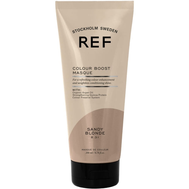 REF Colour Boost Sandy Blonde Masque - 200ml