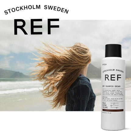 REF Dry Shampoo 204 Brown - 200ml