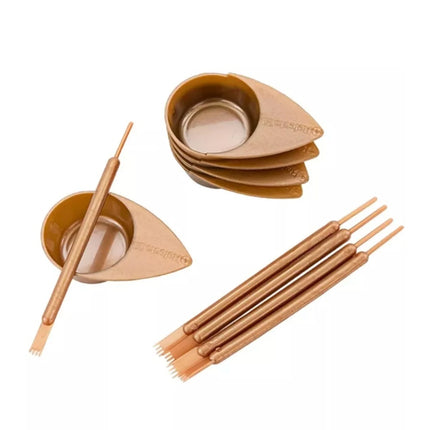 RefectoCil Eyelash & Eyebrow Mini Application Set Rose Gold - 10pcs