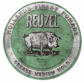 Reuzel Grease Medium Hold Pomade (Groen)
