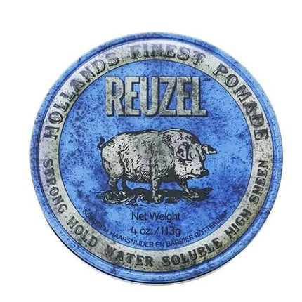 Reuzel Strong Hold Water Soluble Pomade (Blauw)