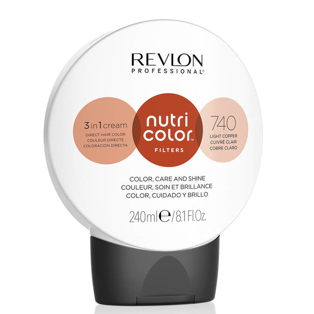 Revlon Nutri Color 3 in 1 Cream 740 Light Copper