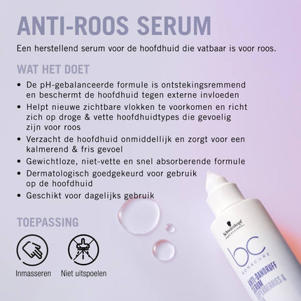 Schwarzkopf BC Scalp Care Anti-Dandruff Serum - 100ml