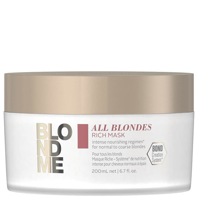 Schwarzkopf Blond Me All Blondes Rich Mask - Sale