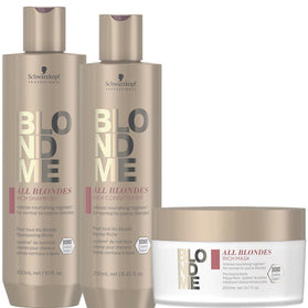 Schwarzkopf Blond Me All Blondes Rich XL Set - 300+250+200ml