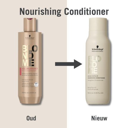 Schwarzkopf BlondMe Bond Repair Nourishing Conditioner