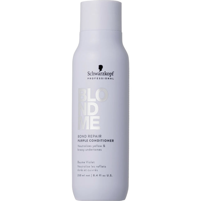 Schwarzkopf BlondMe Bond Repair Purple Conditioner - 250ml