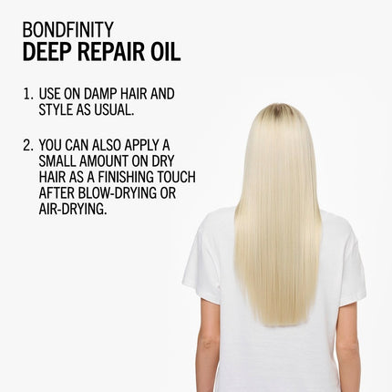 Schwarzkopf BlondMe Bondfinity Deep Repair Oil - 50ml