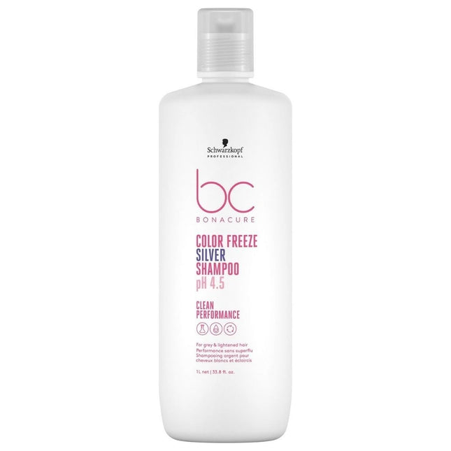 Schwarzkopf Bonacure Color Freeze Silver Shampoo - 1000ml