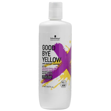 Schwarzkopf Goodbye Yellow Zilvershampoo - 1000ml