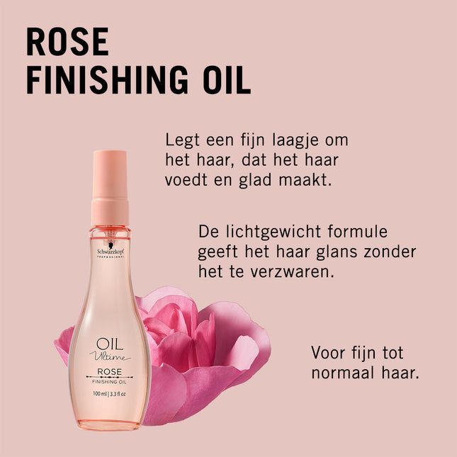 Schwarzkopf Oil Ultime Rose Finishing Oil - 100ml