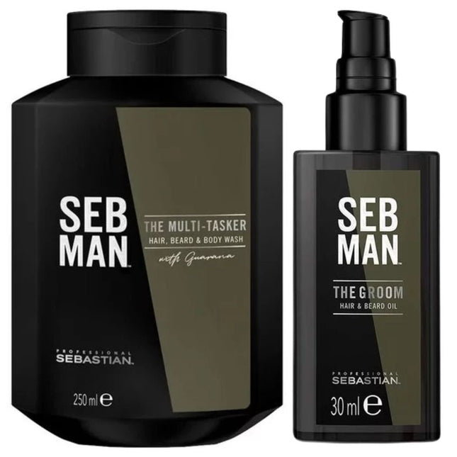 Sebastian SEB MAN Hair & Beard Duo - 250+30ml