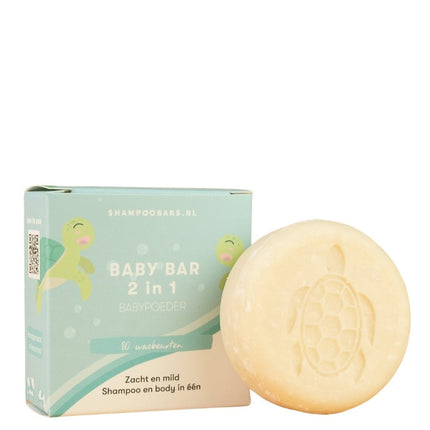 ShampooBars 2-in-1 Baby Bar Haar en Lichaam - 60g