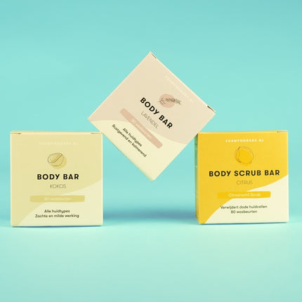 ShampooBars Body Lotion Bar Honing Droge Huid - 45g