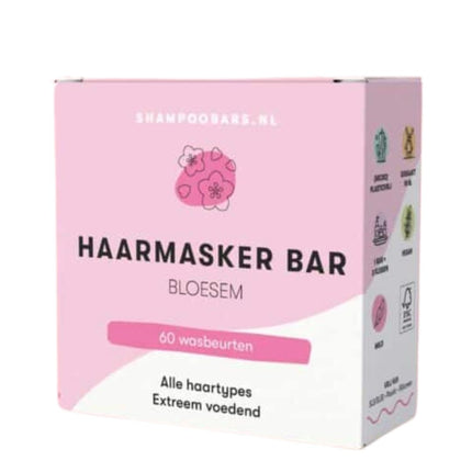 ShampooBars Haarmasker Bar Bloesem - Alle Haartypes - 45g
