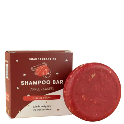 ShampooBars Shampoo Bar Appel Kaneel Alle haartypes - 60g